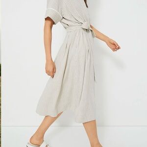 NWT Tuckernuck Natural Stripe Kate Dress
